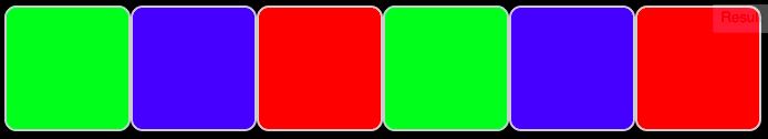 Boxes with the 2 rows challenge
